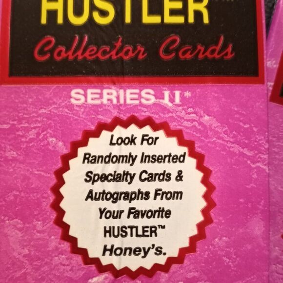 Vintage Hustler Magazine 1993 Collector Trading Cards Series II Lot of 3 Packs - Picture 5 of 5